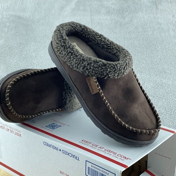 Dearfoams Men's Brendan Memory Foam Clog Slipper 9-10 S129 - Picture 1 of 8